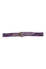 BaxLab Milano fuchsia woven fabric women's belt