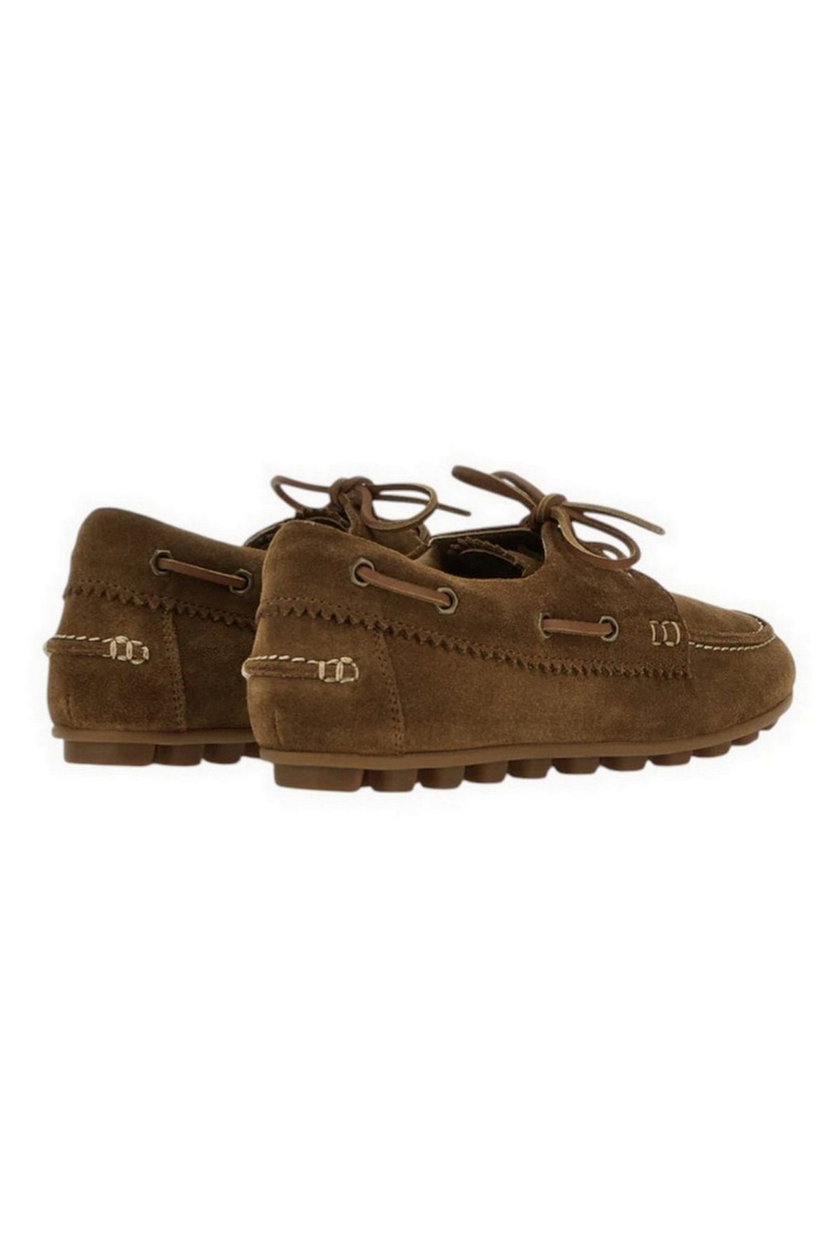 Scarpe da Barca donna Olympia Marrone 