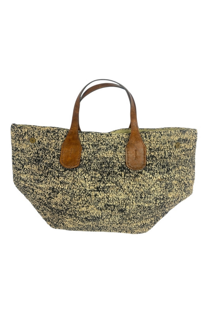 Shopping donna Laza 2 beige e nero 