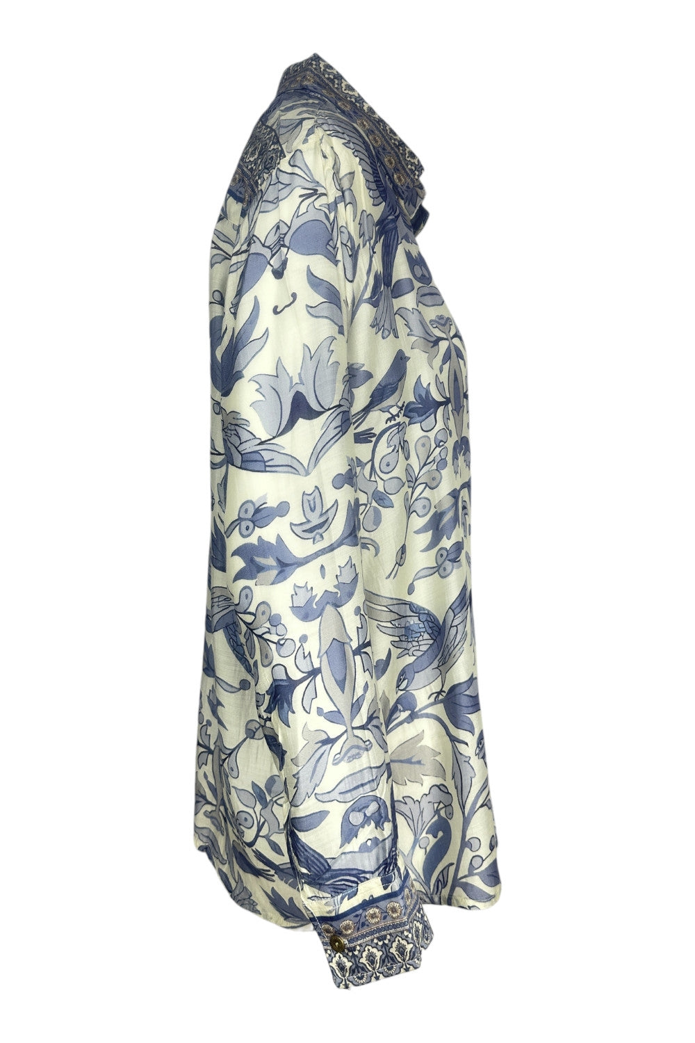 camicia fantasia fiori 