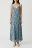 women's paisley print slip dress Pahiesa Formentera