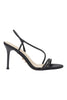 sandalo donna con strass nero Twenty Fourhaitch