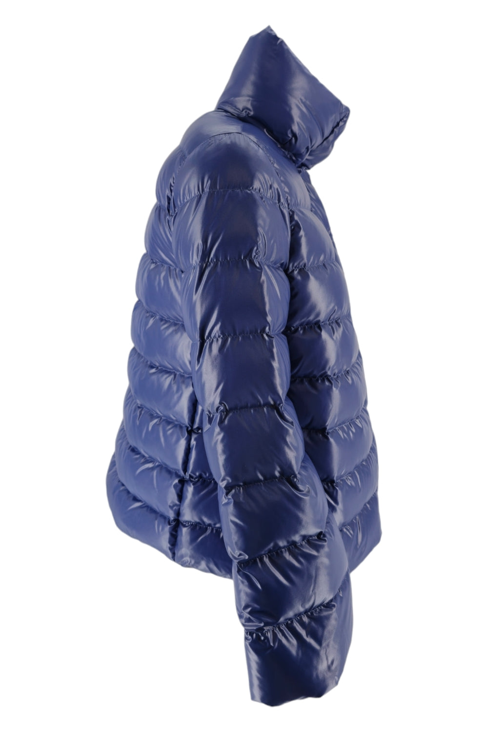 piumino donna bluette con gancio 