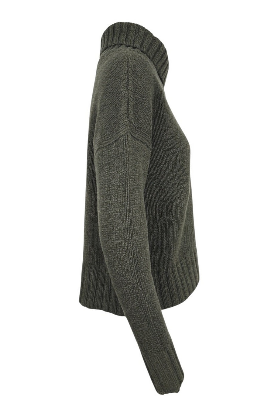 maglia con collo a cratere 