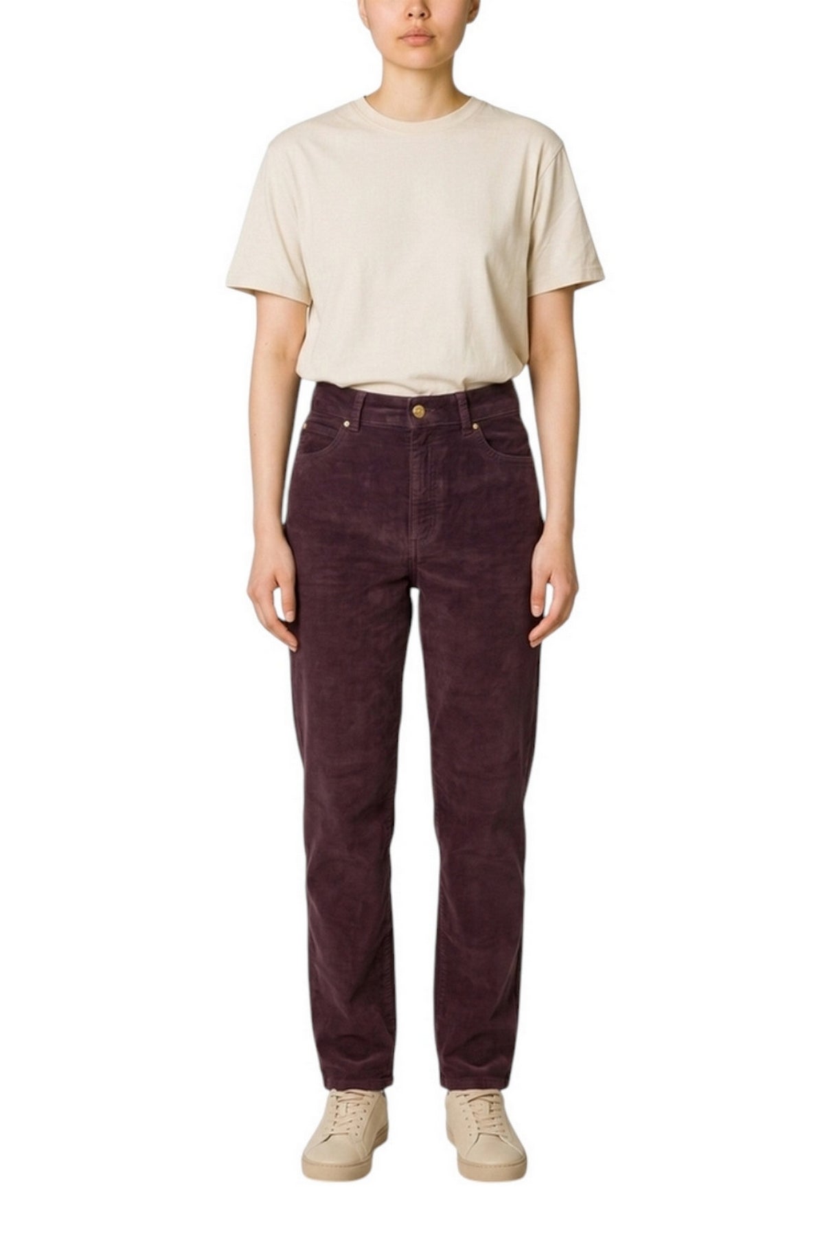 pantalone 5 tasche velluto millerighe 