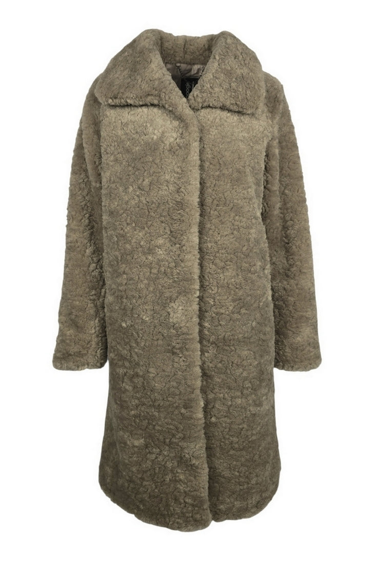 eco-pelliccia lunga 