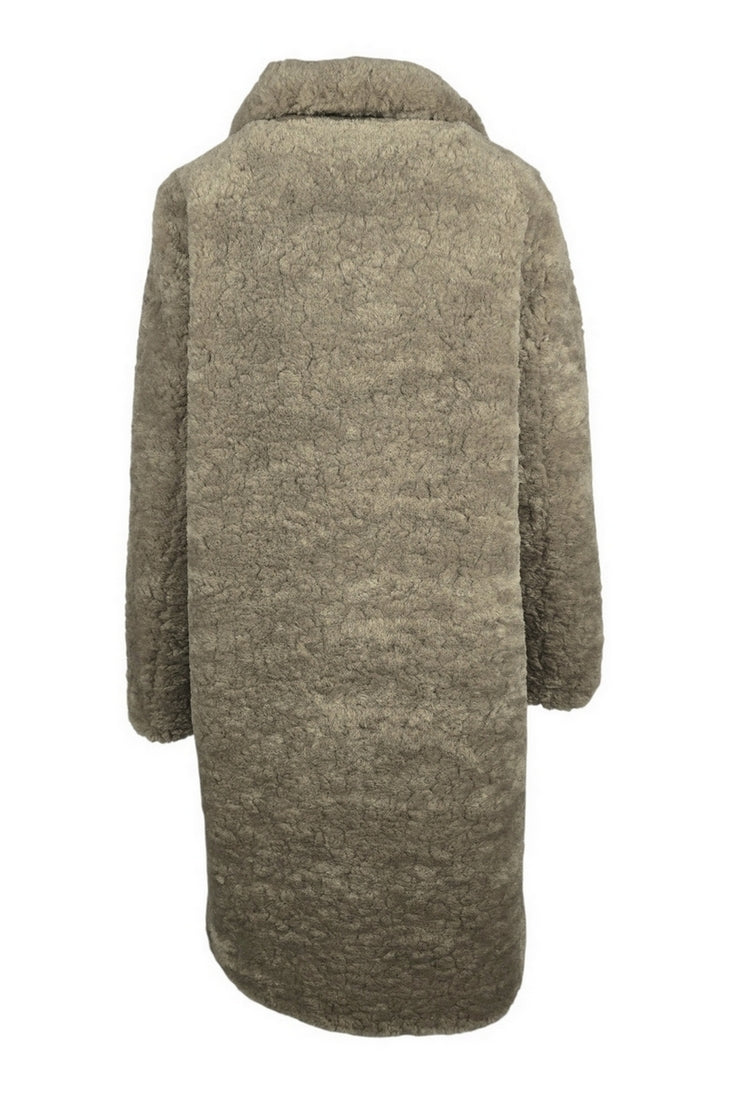 eco-pelliccia lunga 