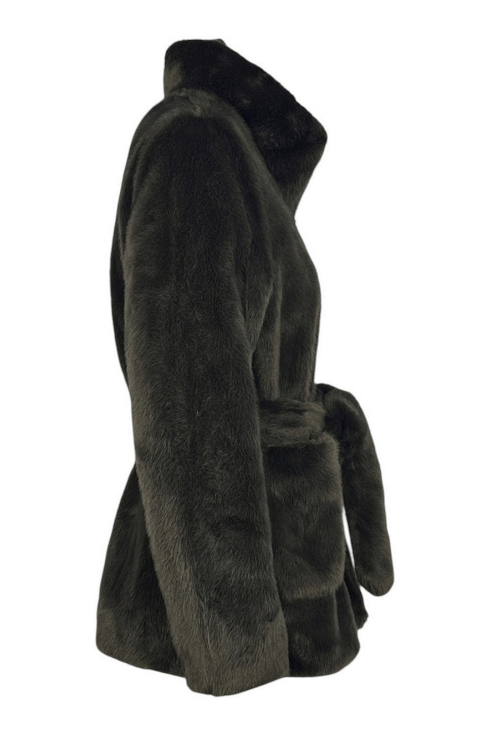 field jacket in ecopelliccia 