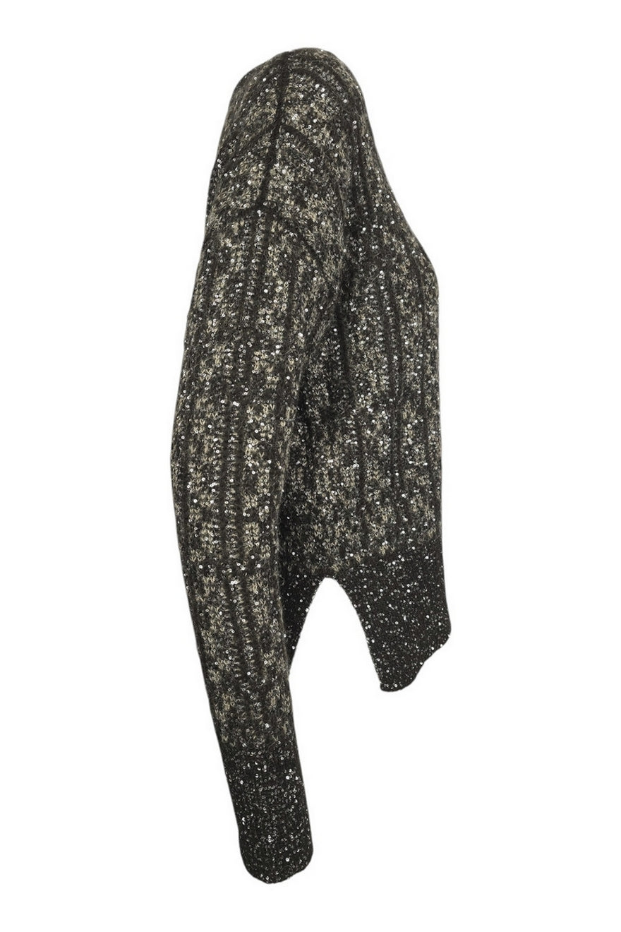 maglia donna galles con paillettes 