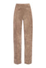 Pantalón de terciopelo de corte cigarrillo D.EXTERIOR