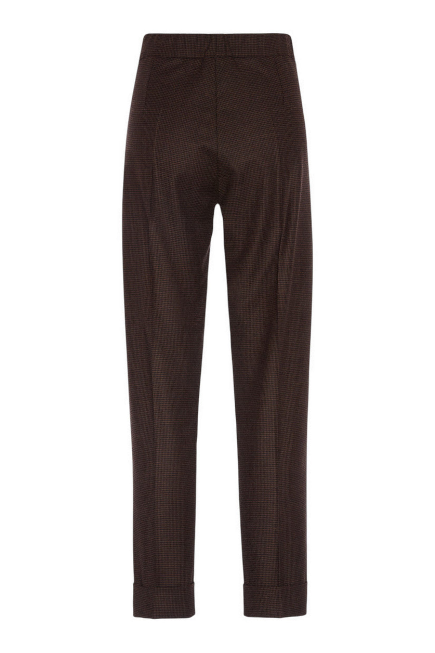 pantalone donna sigaretta pied de poulet 