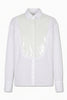 camicia con plastron paillettes Dondup