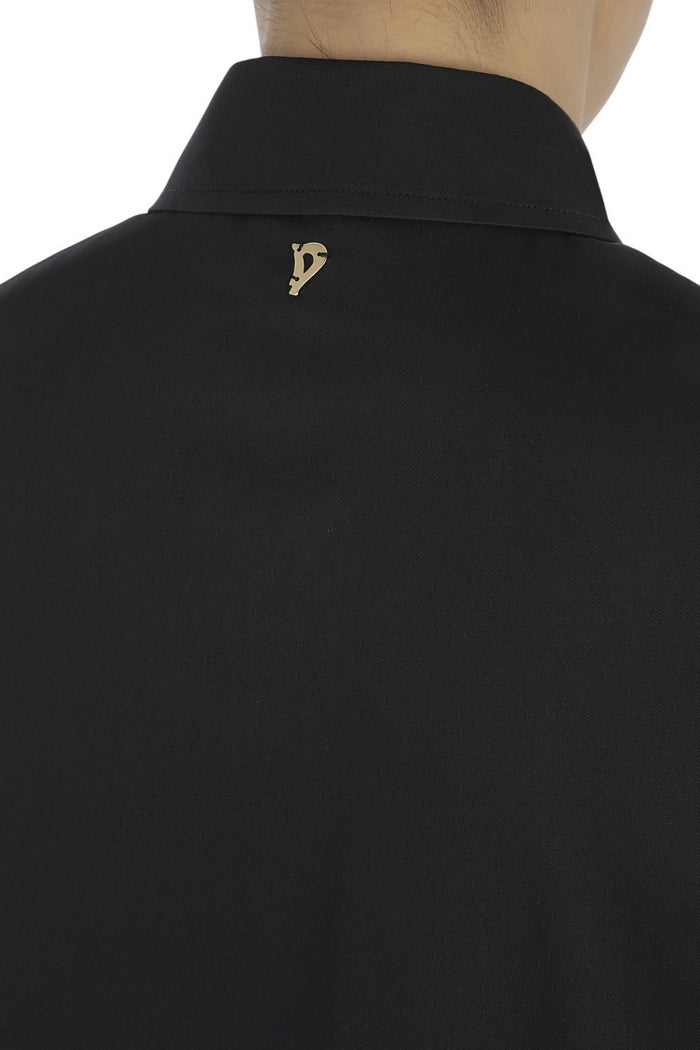 camicia donna con plastron paillettes 