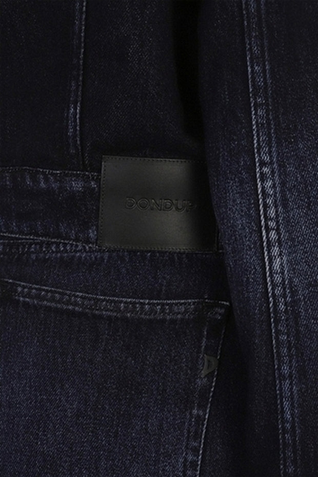 giubbotto in denim con strass 