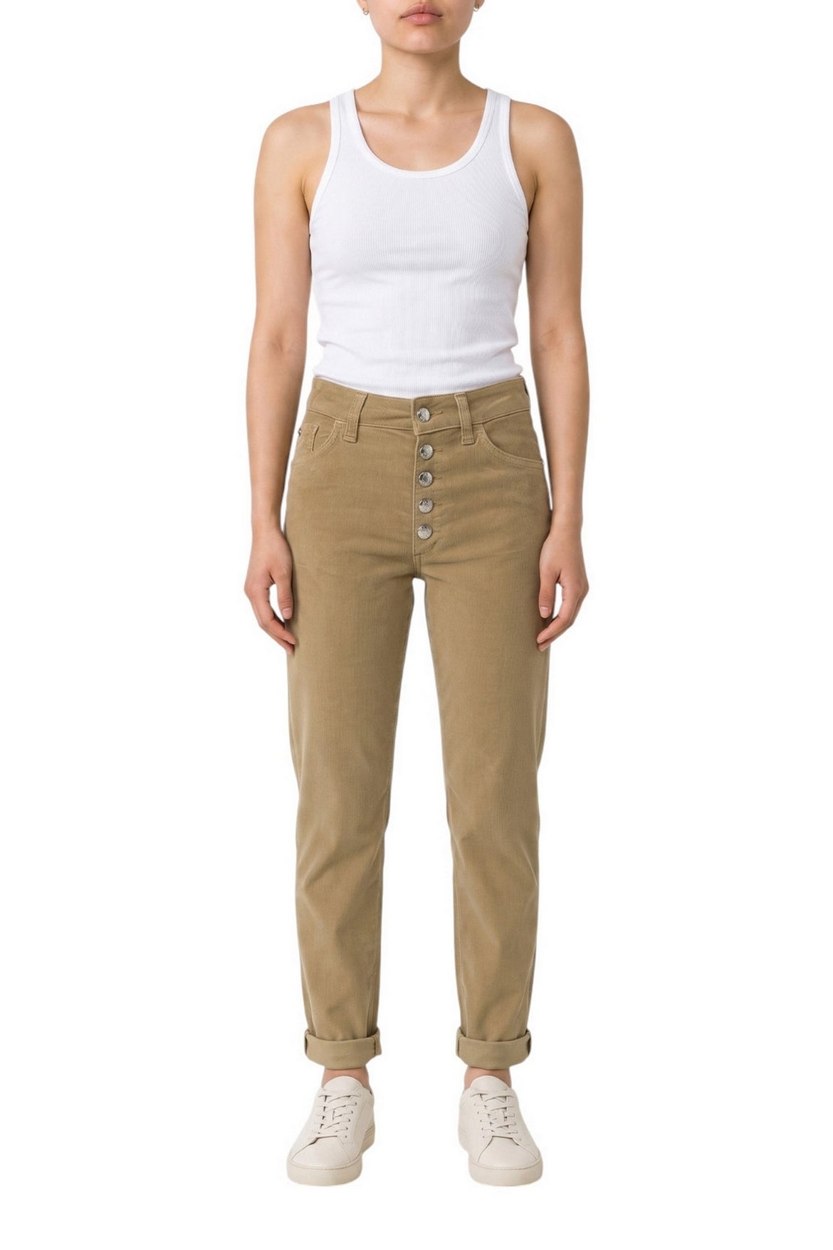 pantalone koons in velluto millerighe 