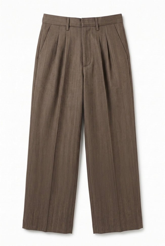 pantalone eloise in chevron 