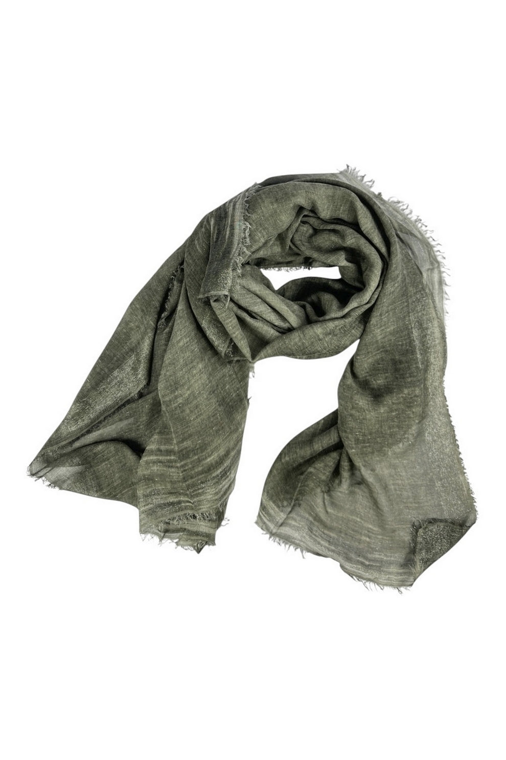 sciarpa con bordo in lurex 