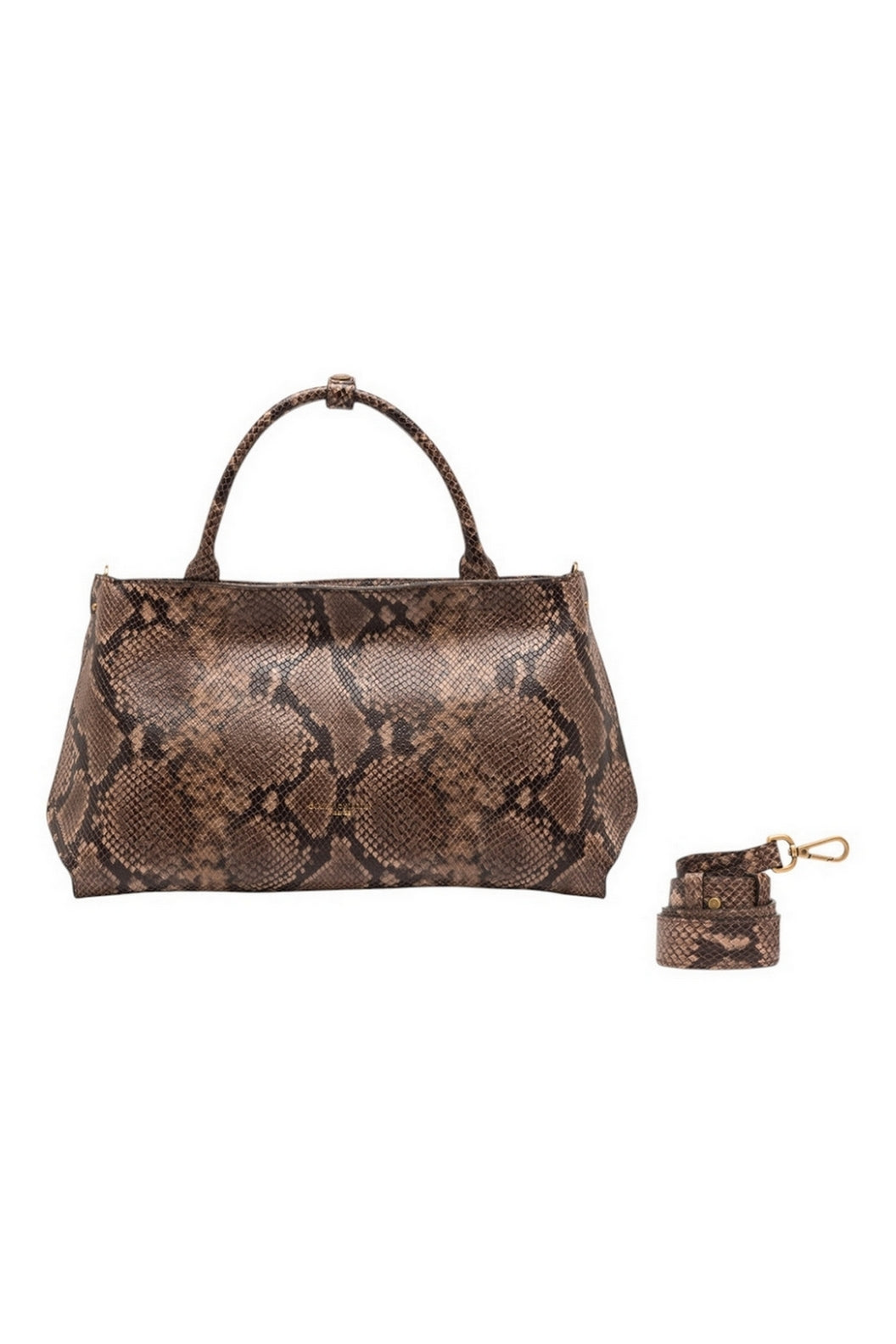 borsa amal stampa pitone 