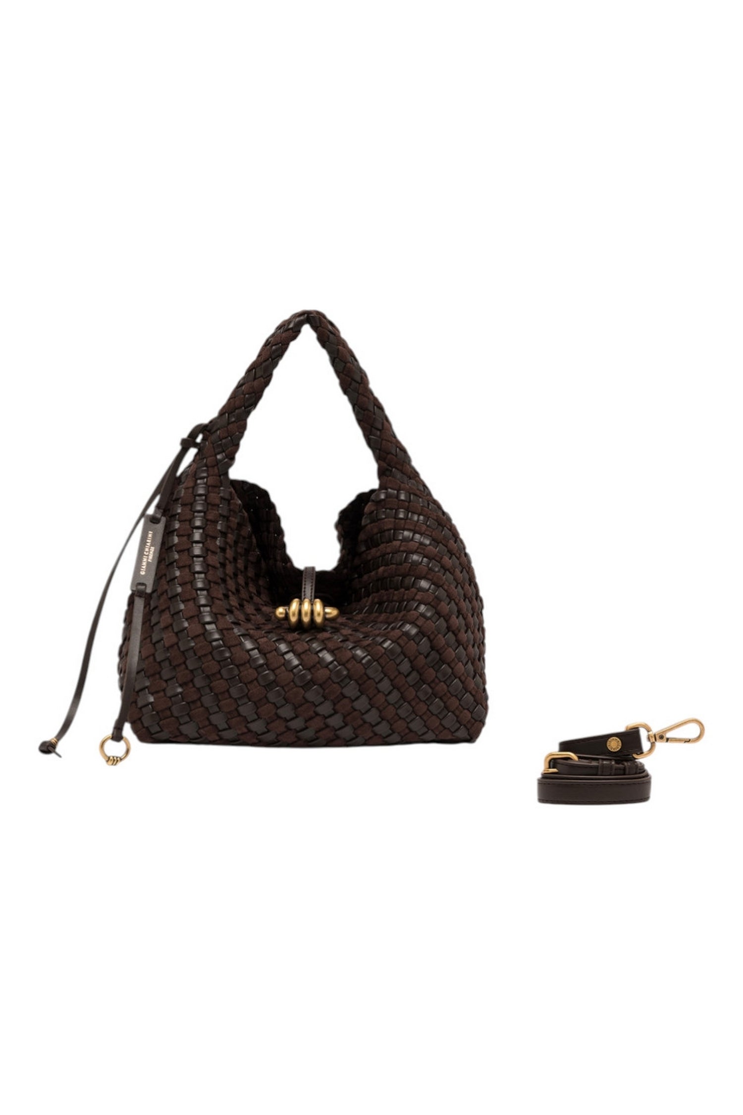 borsa aurelie piccola intrecciata 