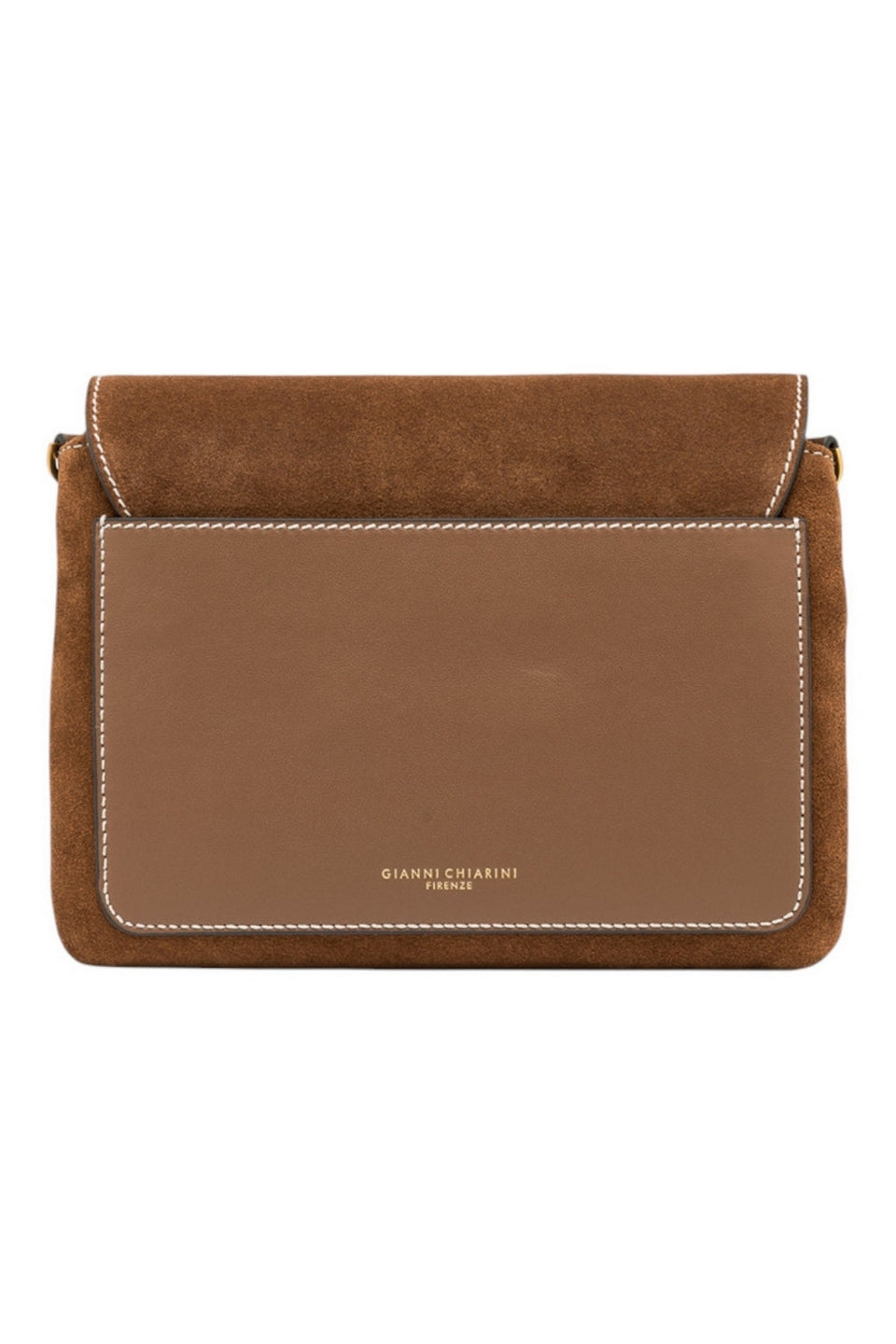 borsa  tri in camoscio 