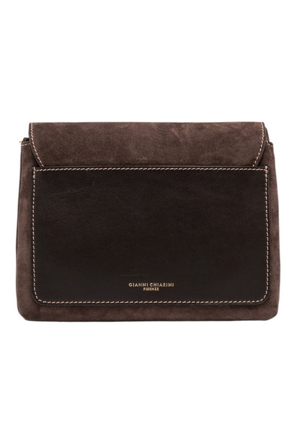 borsa tri in camoscio 