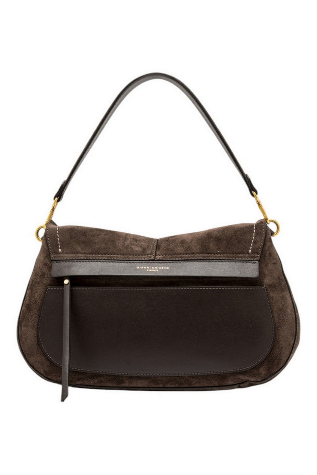 borsa helena round grande in camoscio 