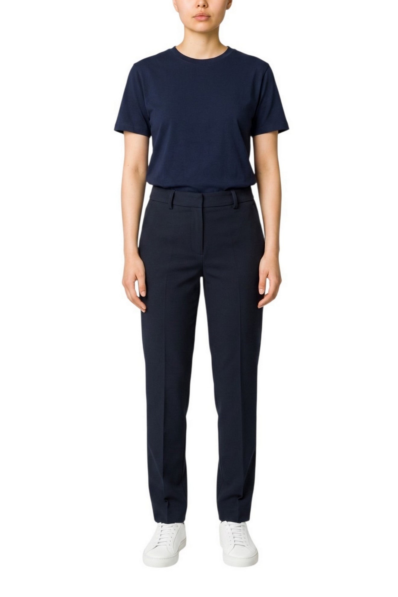 pantalone stretto in punto milano 