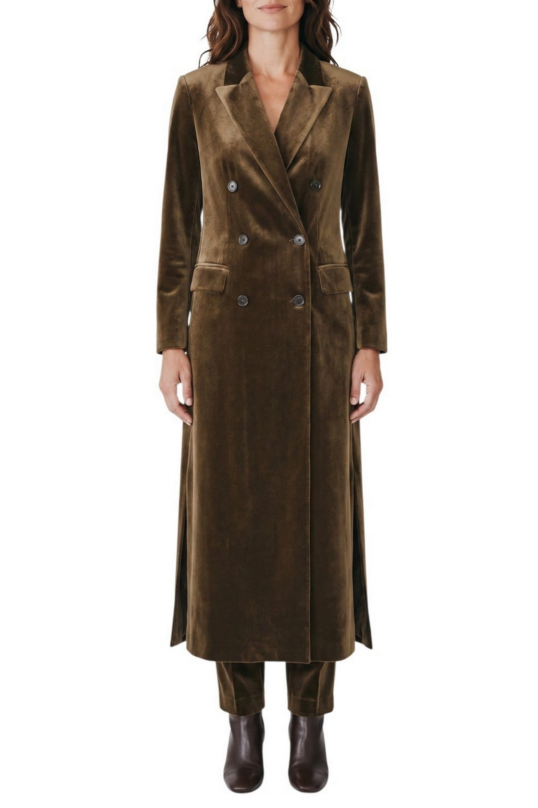 cappotto in velluto 