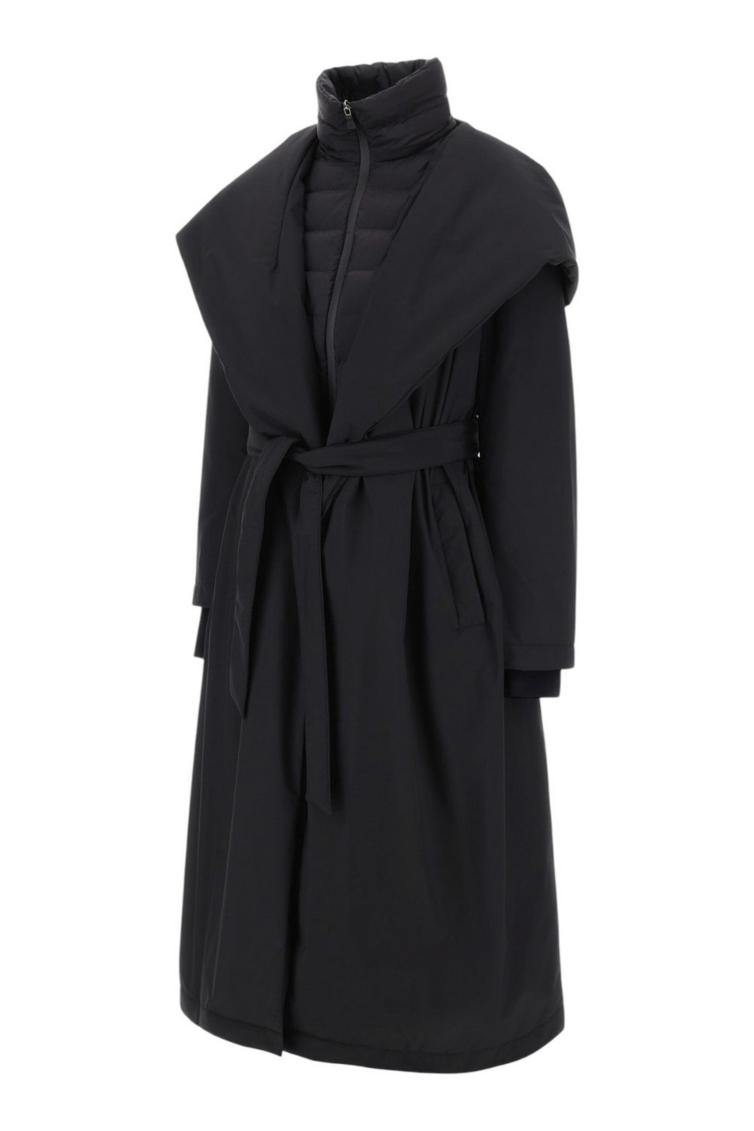 piumino donna modello trench 