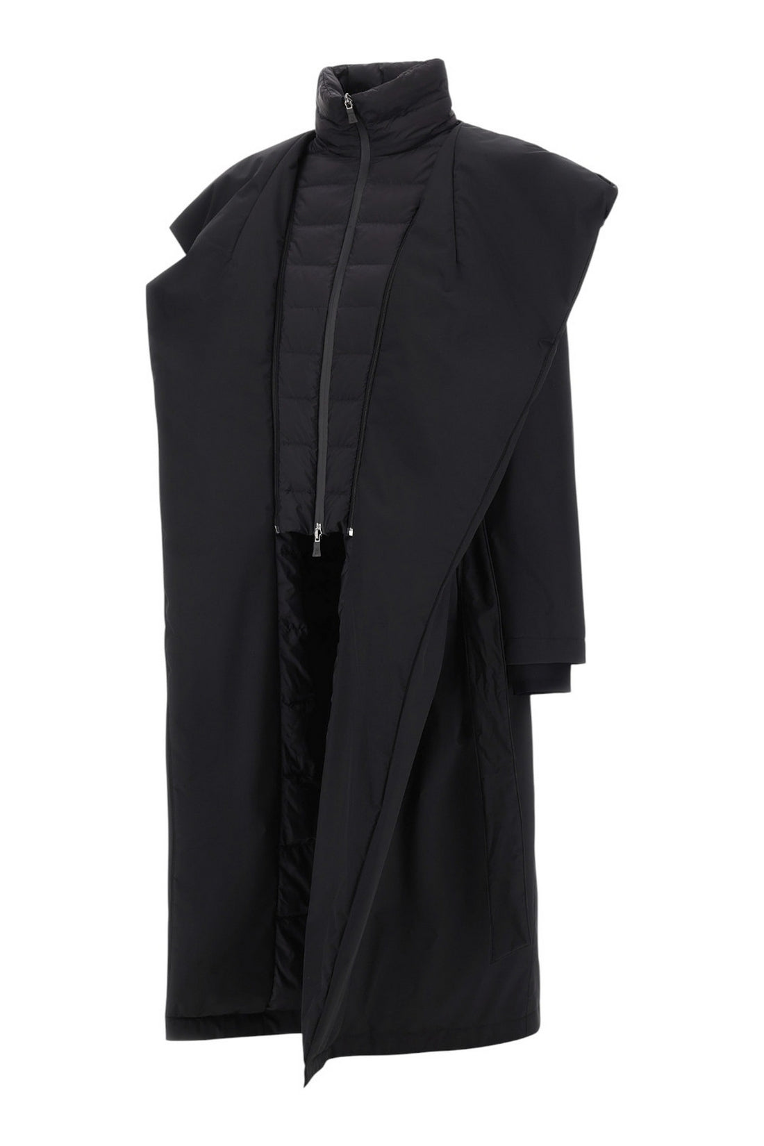 piumino donna modello trench 