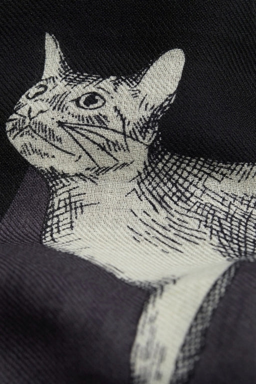 sciarpa fantasia cani e gatti 70x190 