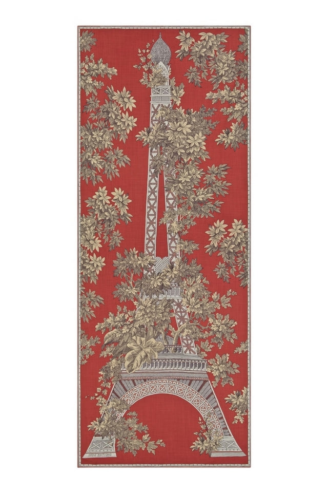 sciarpa fantasia tour eiffel 80x190 
