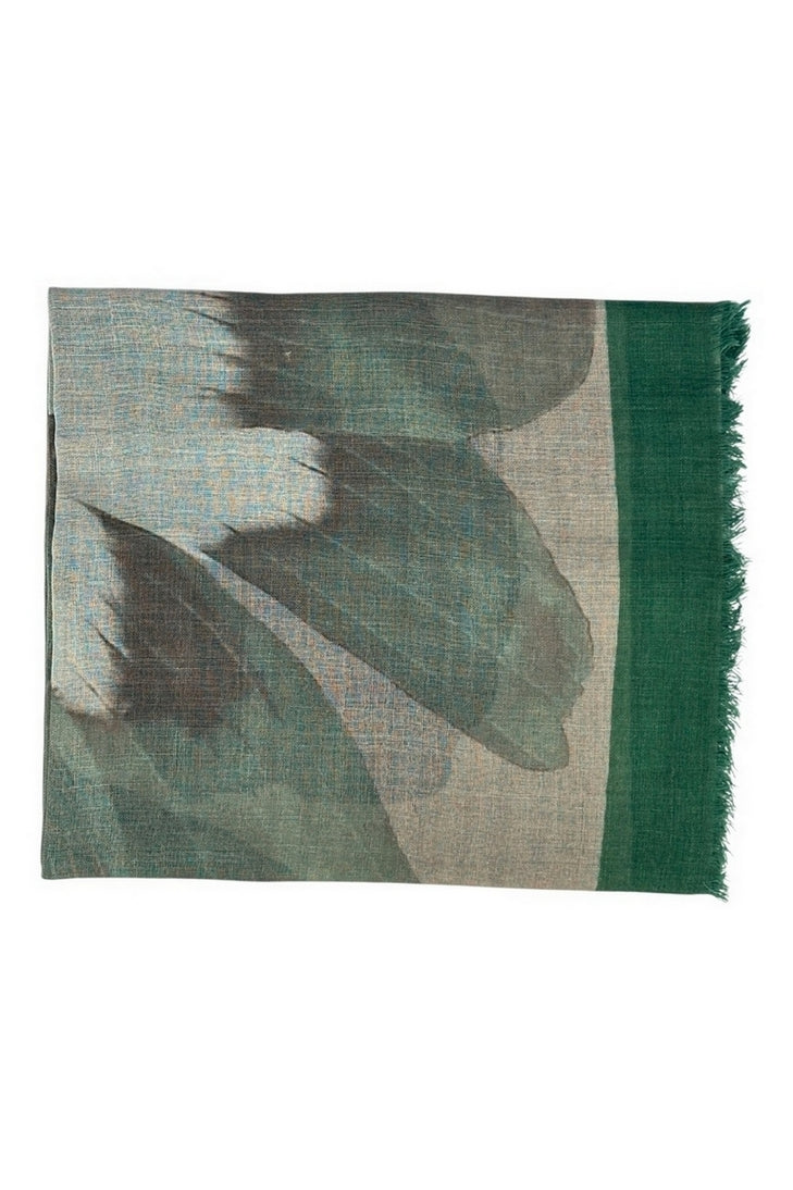 sciarpa fantasia fiori 