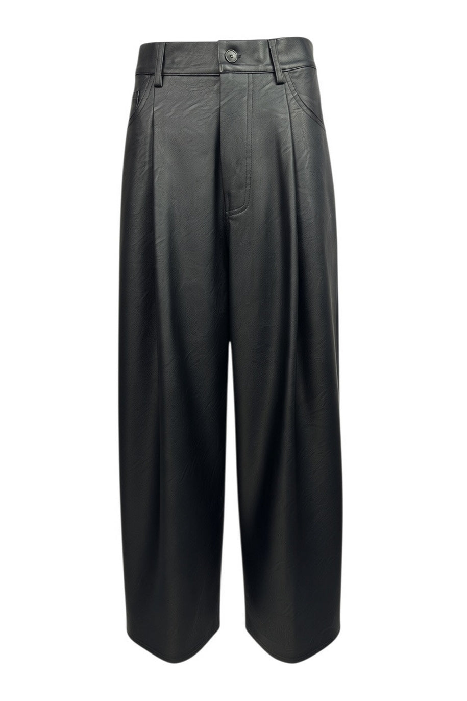 pantalone in ecopelle 