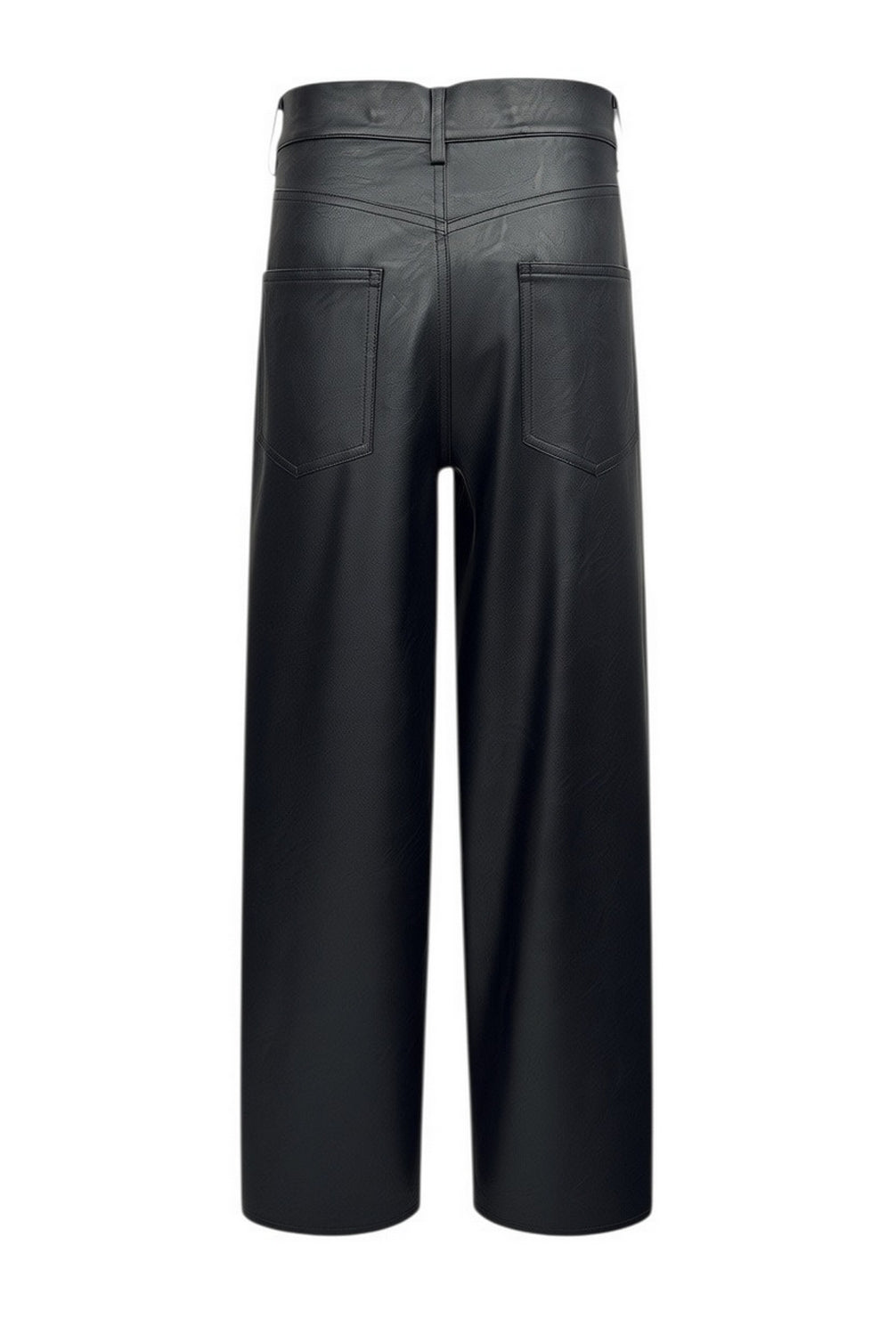 pantalone in ecopelle 