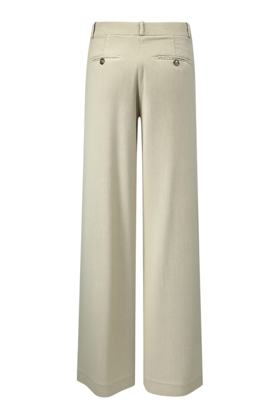 pantalone largo in velluto cinquecento righe 