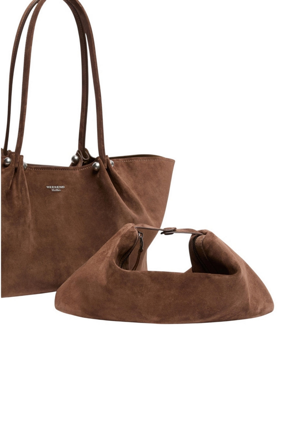 shopping pesi in camoscio 