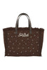 borsa colette in lana a pois MC2 Saint Barth