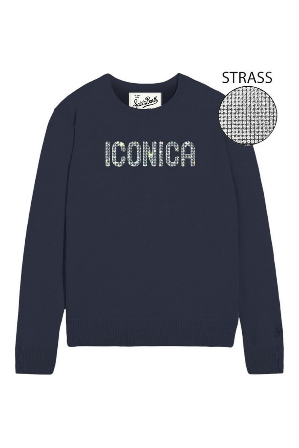 girocollo con scritta iconica 