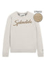 girocollo con scritta splendida MC2 Saint Barth
