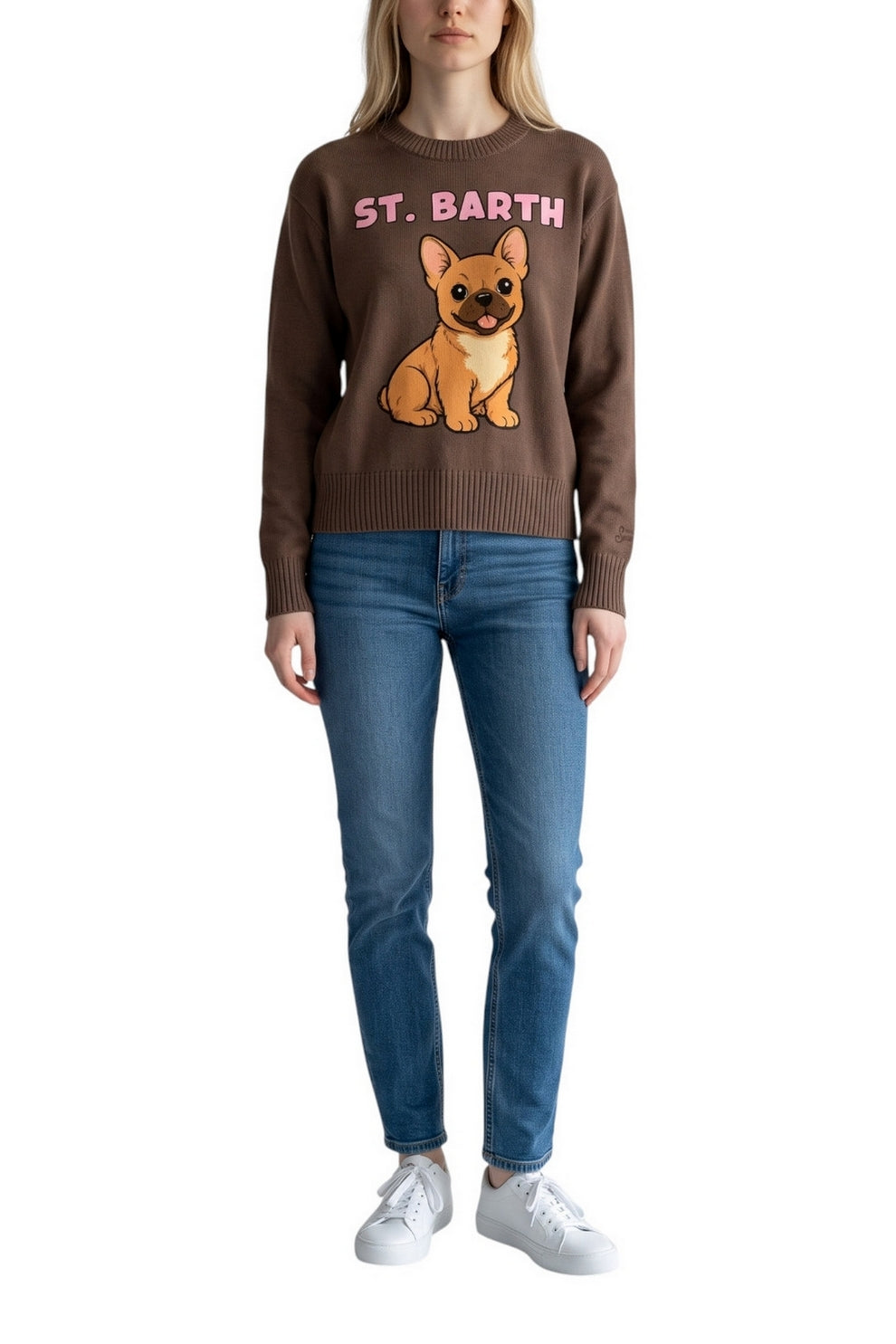 maglia con bulldog 