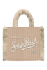 borsa vanity mini in lana e ecopelliccia MC2 Saint Barth
