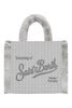 borsa vanity mini in lana e ecopelliccia MC2 Saint Barth