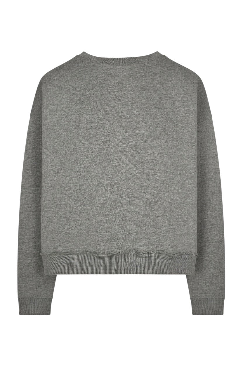 felpa a fiori reversibile 