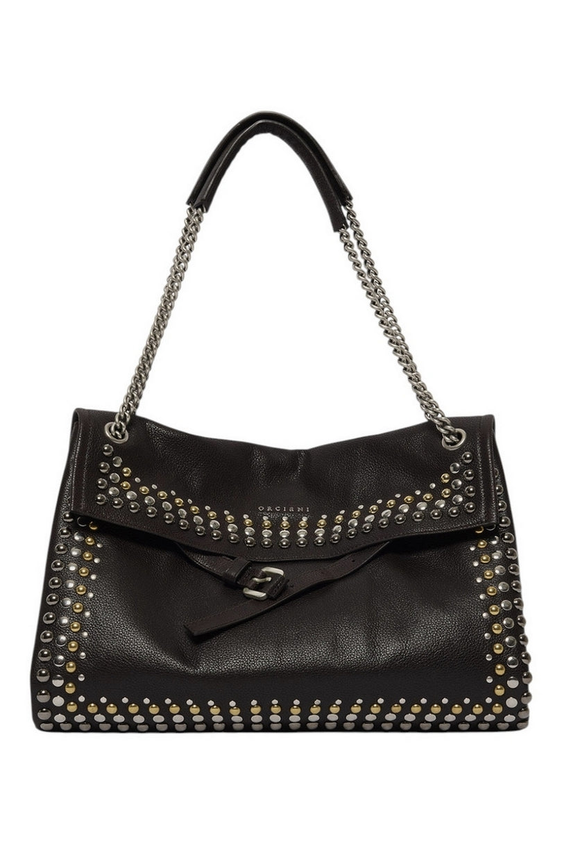 borsa venus media con borchie 