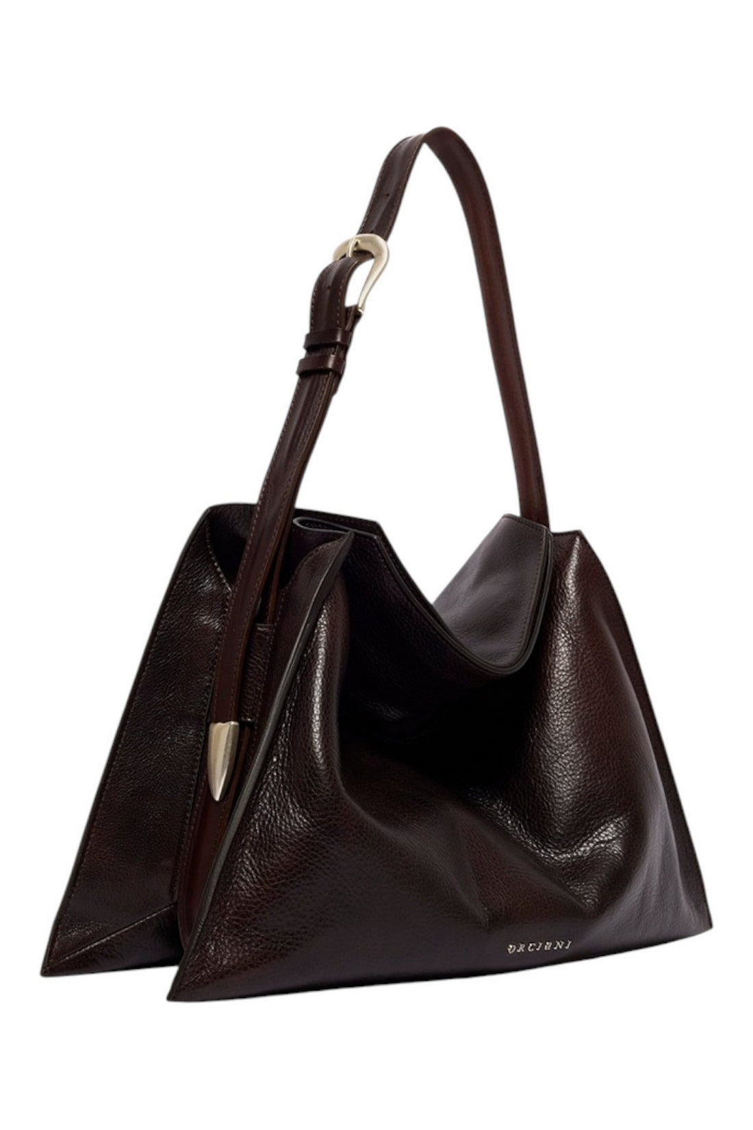 borsa trinity media in pelle liscia 
