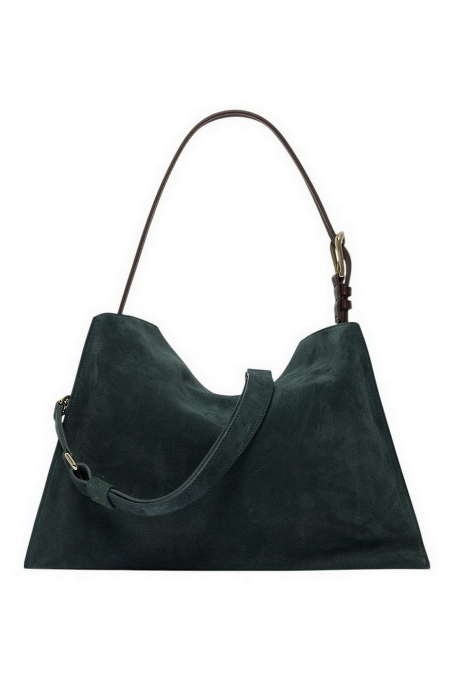 borsa donna trinity media in camoscio 