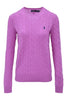 maglia girocollo a trecce Ralph Lauren