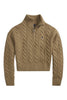 maglia zip a trecce Ralph Lauren