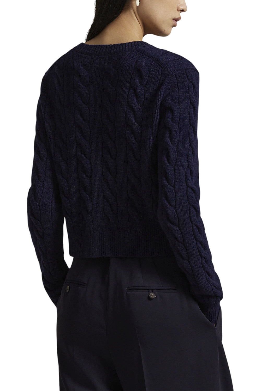 cardigan a trecce 